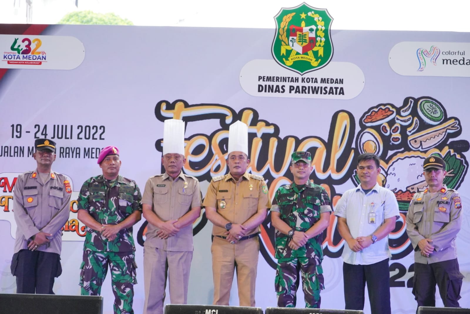 Festival Kuliner Usung Makanan Khas Medan & Asia Dibuka, Aulia Rachman: The Kitchen of Asia Sebenarnya Jati Diri Warga Medan