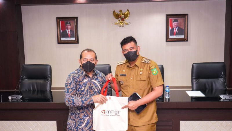 Terima Kunjungan Direktur CIMT-GT, Bobby Nasution: Semoga Berikan Yang Terbaik Sebagai Tuan Rumah Pelaksanaan 5th IMT-GT GCMC Meeting