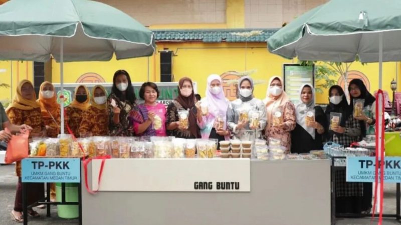 Naikkan Kelas UMKM, Kelurahan Gang Buntu Buka Centra UMKM