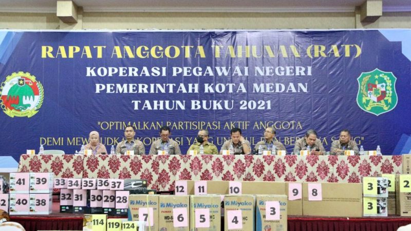 Buka RAT KPN Pemko Medan, Bobby Nasution Harapkan Peningkatan Kinerja dan Sinergitas Pengurus