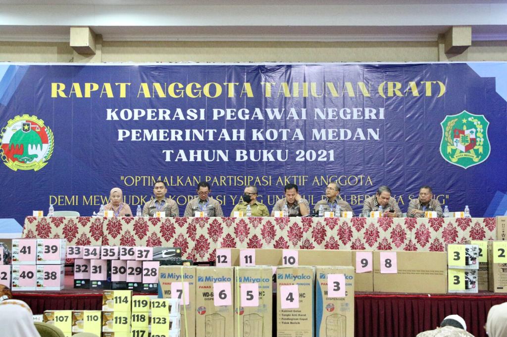 Buka RAT KPN Pemko Medan, Bobby Nasution Harapkan Peningkatan Kinerja dan Sinergitas Pengurus
