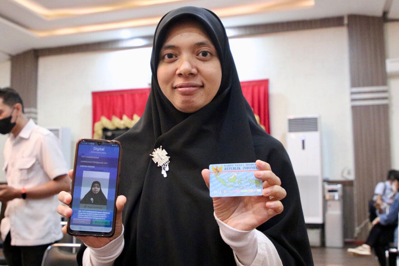 Disdukcapil Medan Sosialisasilan Identitas Kependudukan Digital