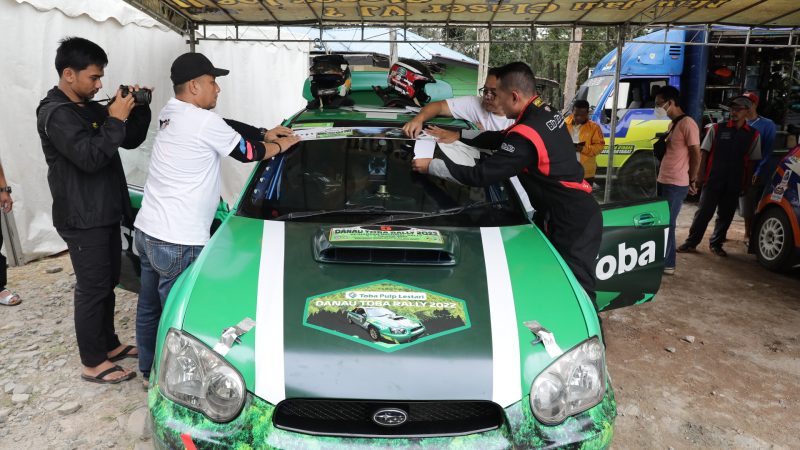 Lolos Scrutineering dan Ikuti Shakedown, 46 Peserta Danau Toba Kejurnas Rally Siap Gas Pol