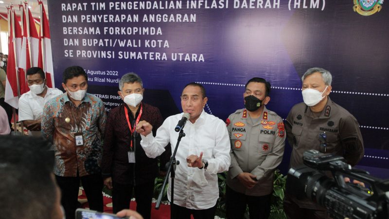 Dana APBD Mengendap di Bank Rp35,4 Triliun Edy Rahmayadi Minta Kabupaten/Kota Percepat Serapan Anggaran Daerah