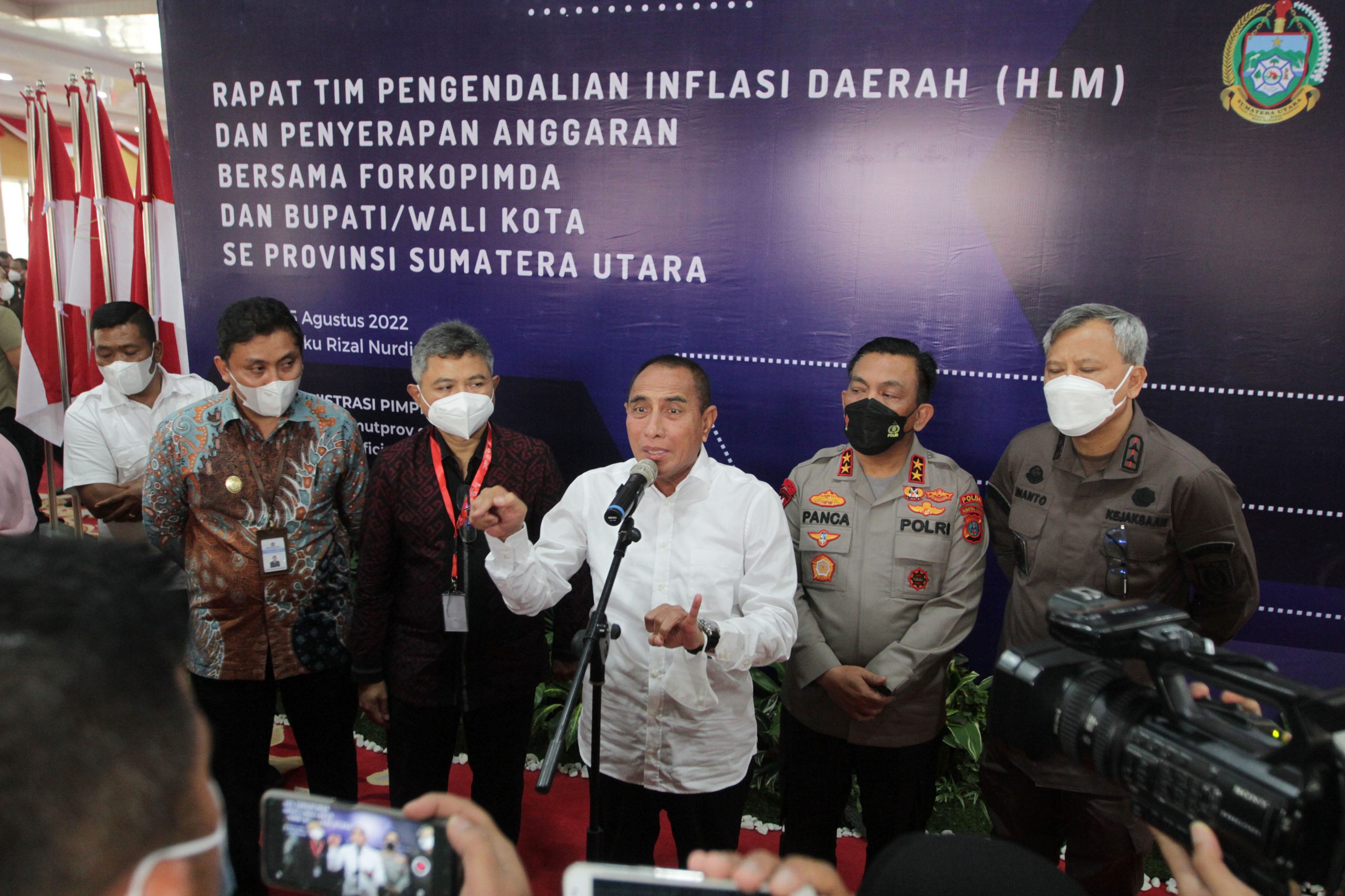 Dana APBD Mengendap di Bank Rp35,4 Triliun Edy Rahmayadi Minta Kabupaten/Kota Percepat Serapan Anggaran Daerah