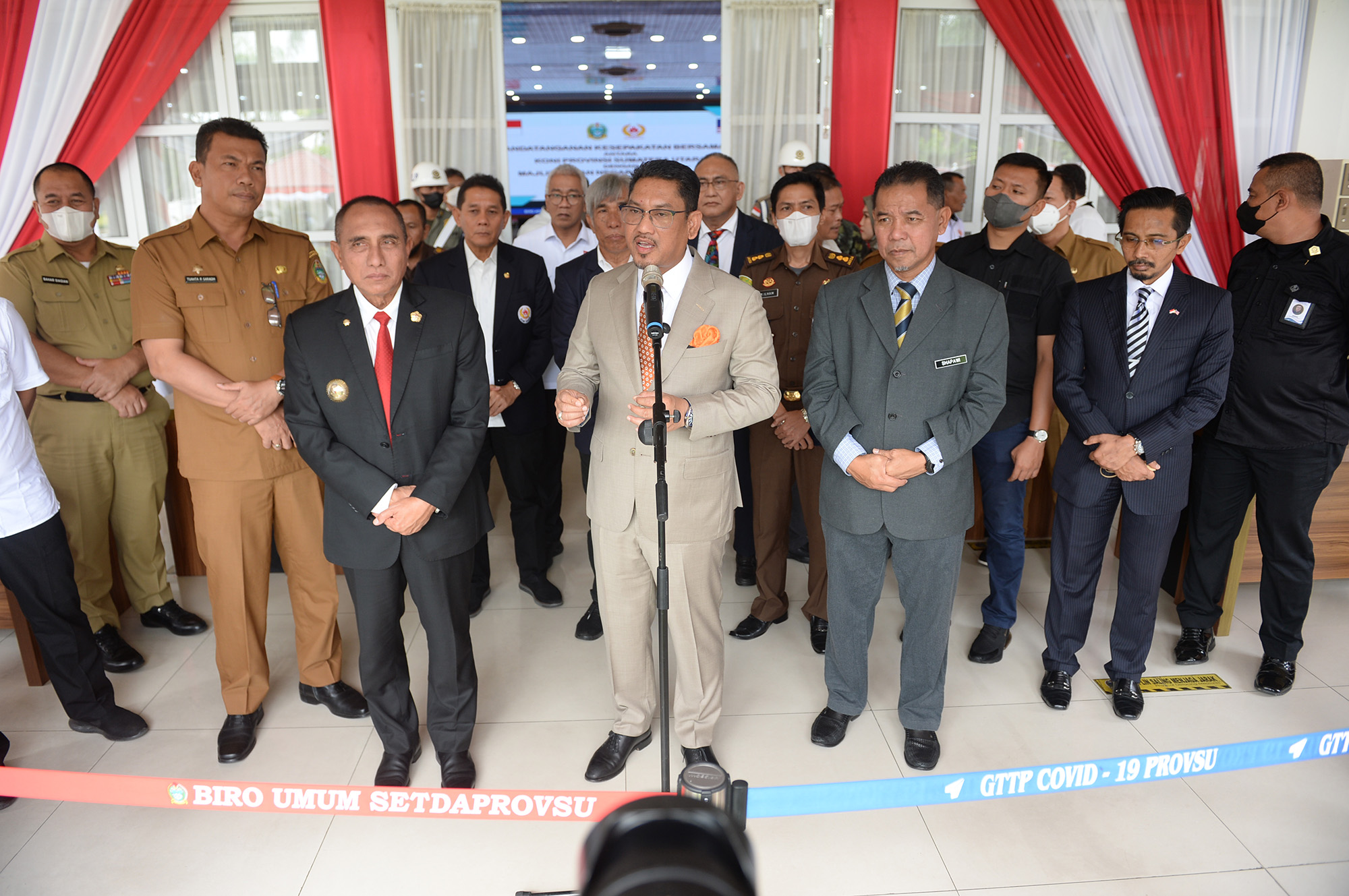 Menpora Malaysia Puji Komitmen Edy Rahmayadi Bangun Sport Centre