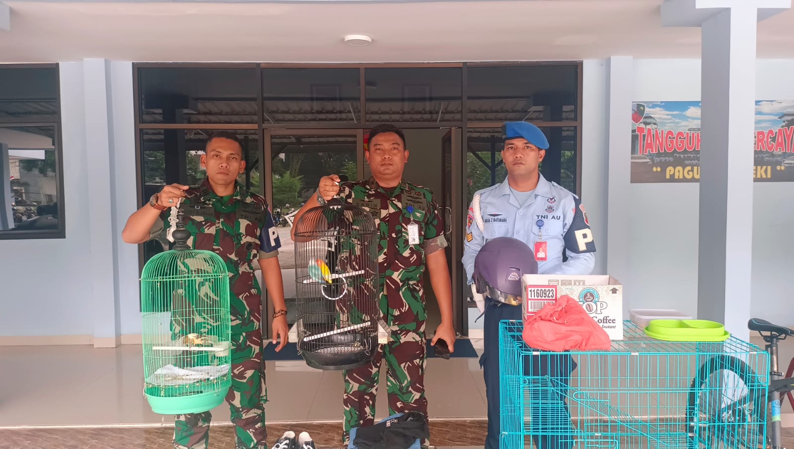 Sial, Usai Mencuri Keperogok Patroli POM Lanud Soewondo, 2 Pelaku Pencuri Diamankan