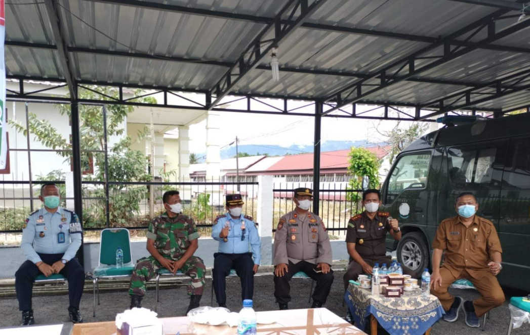 Bupati Samosir, Hadiri Pemusnahan Barang Bukti, 37 Perkara