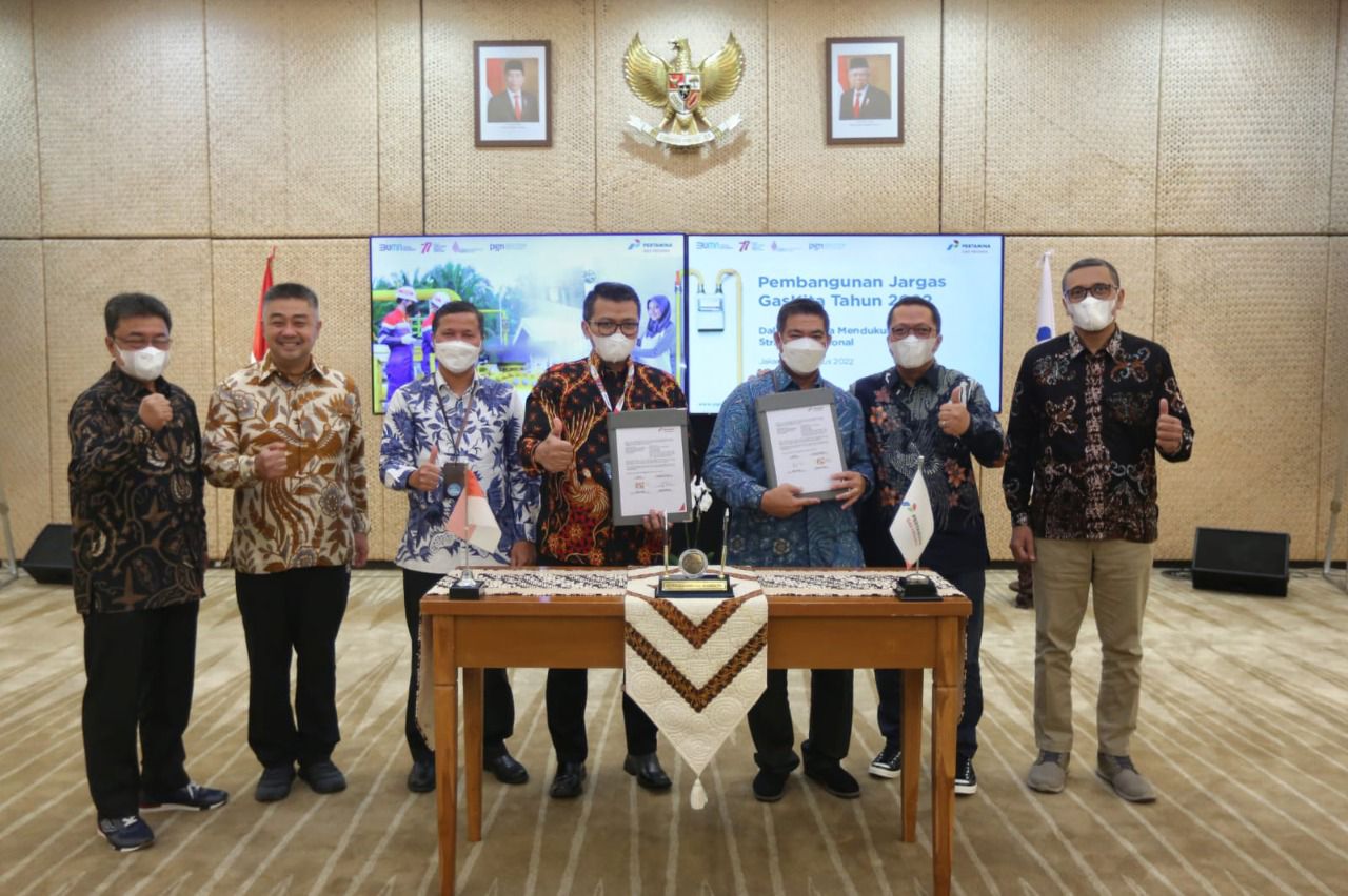 PT PGN Awali Pembangunan Jargas GasKita Skema Investasi Internal 11 Kabupaten Kota