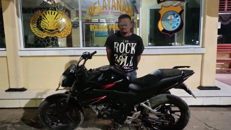 Pelaku Resahkan Warga Di Ringkus Reskrim Polsek Peranap Inhu