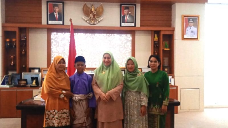 Siswa SMP N 4 Air Molek Inhu Perwakilan Provinsi Riau Ikut OSN Matimatika Tingkat Nasional