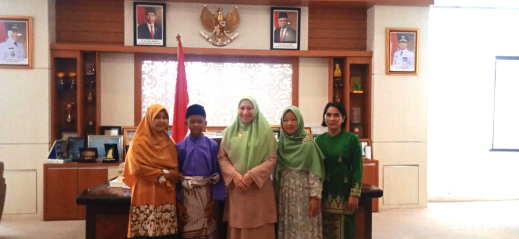 Siswa SMP N 4 Air Molek Inhu Perwakilan Provinsi Riau Ikut OSN Matimatika Tingkat Nasional