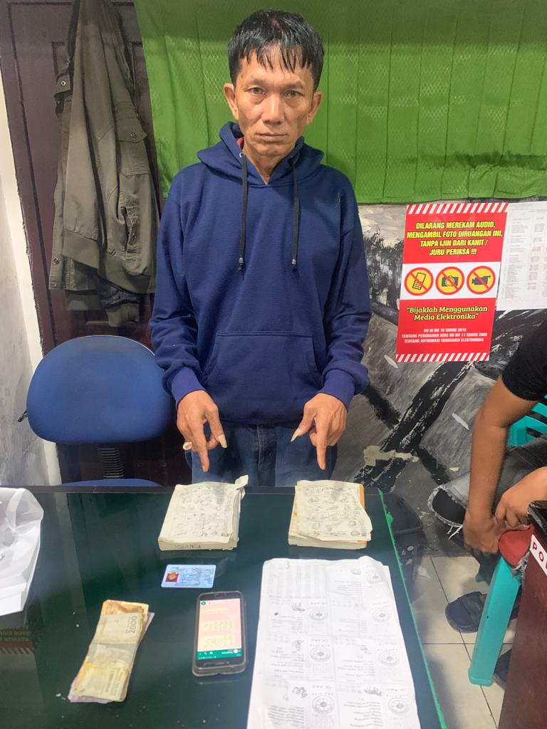 Tunjukkan Bukti Keseriusan Untuk Memberantas JuduTogel, Polres Taput Amankan Seorang Jurtul