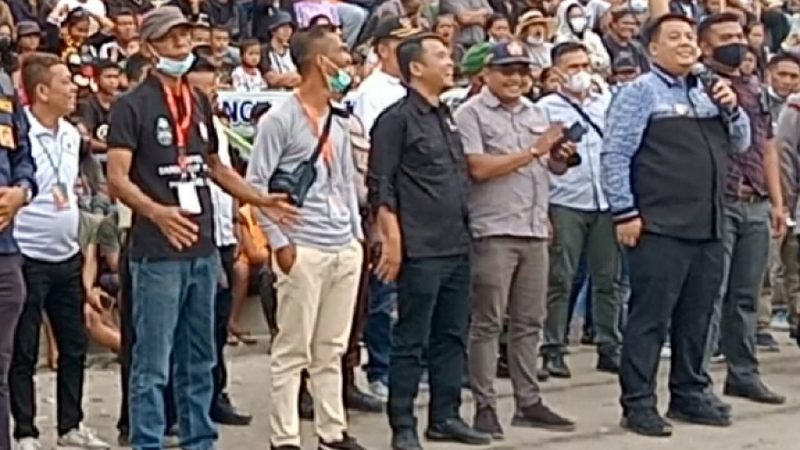 Bupati Samosir Apresiasi Pertandingan Bola Kaki Saroha Cup ke V
