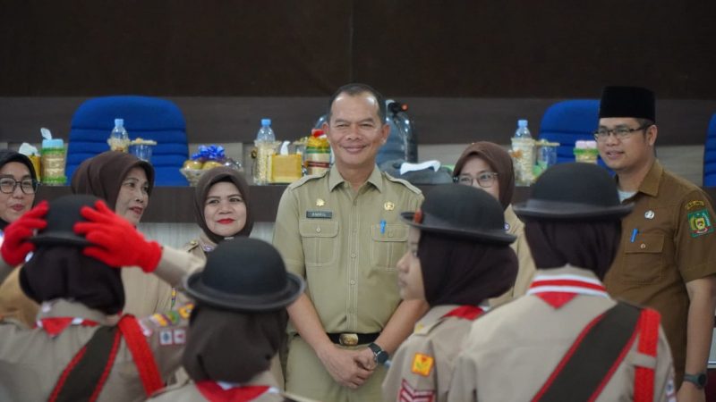 Plt Bupati Langkat Lepas Keberangkatan 21 Peserta Jambore Nasional