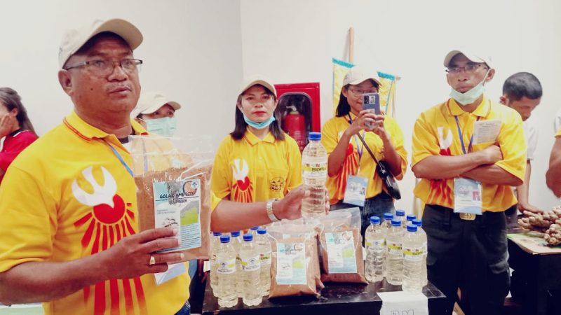 UMKM Paroki Ranggu Mengikuti Pameran Produk Lokal Saat Festival Golo Koe
