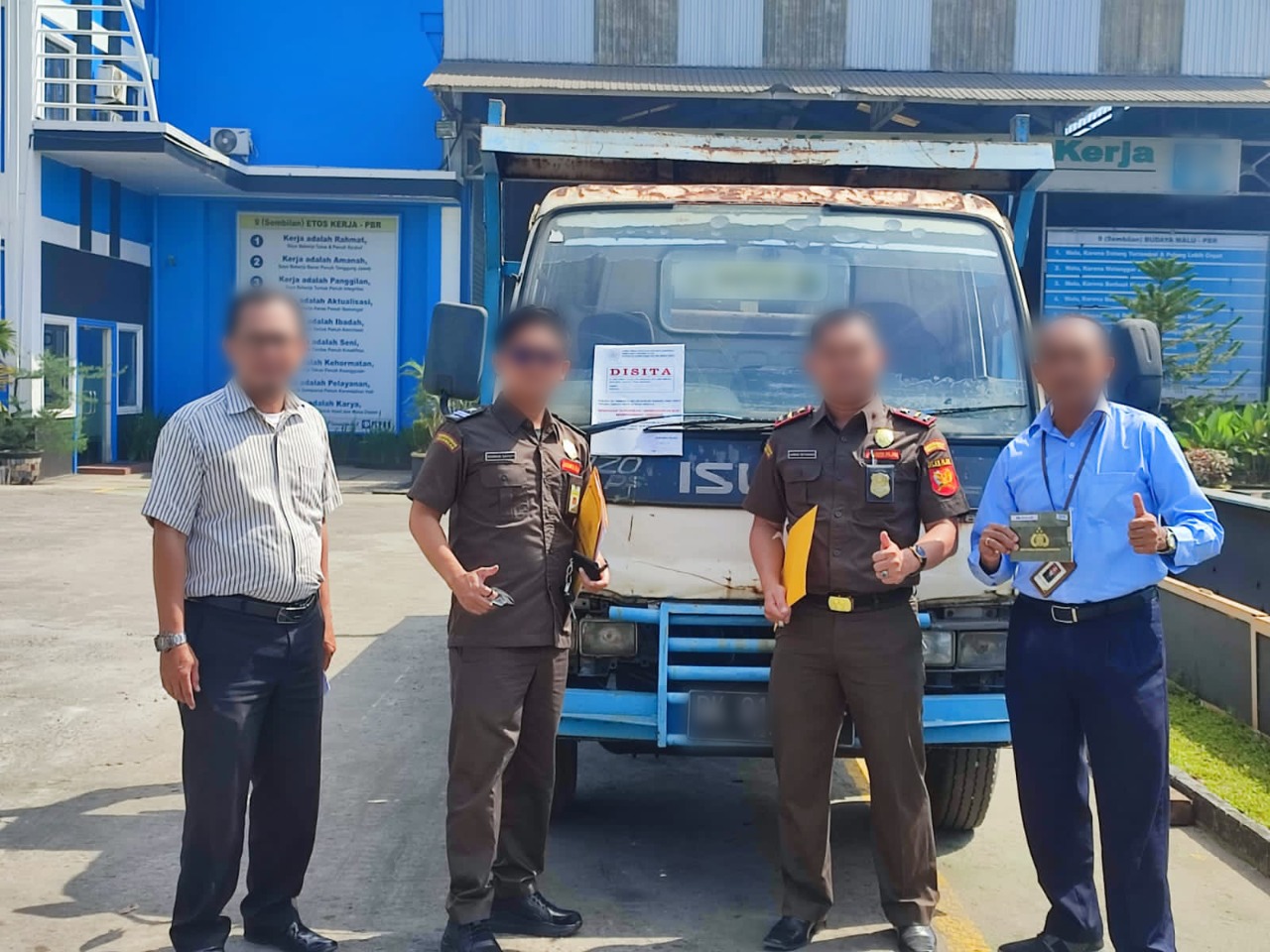 KPP Pratama Medan Timur Sita Aset Penunggak Pajak