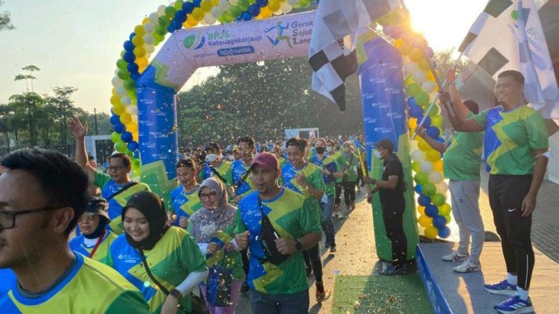 BPJS Ketenagakerjaan Tingkatkan Produktivitas Pekerja Lewat Gerakan Sejuta Langkah