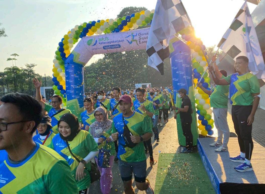 BPJS Ketenagakerjaan Tingkatkan Produktivitas Pekerja Lewat Gerakan Sejuta Langkah