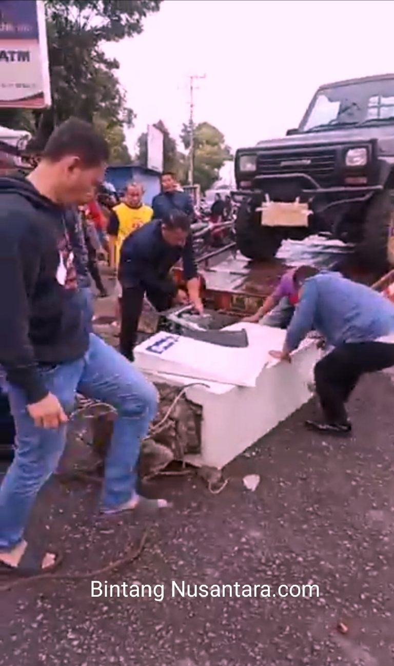 Mesin ATM BRI Ditarik Paksa Pelaku Begal