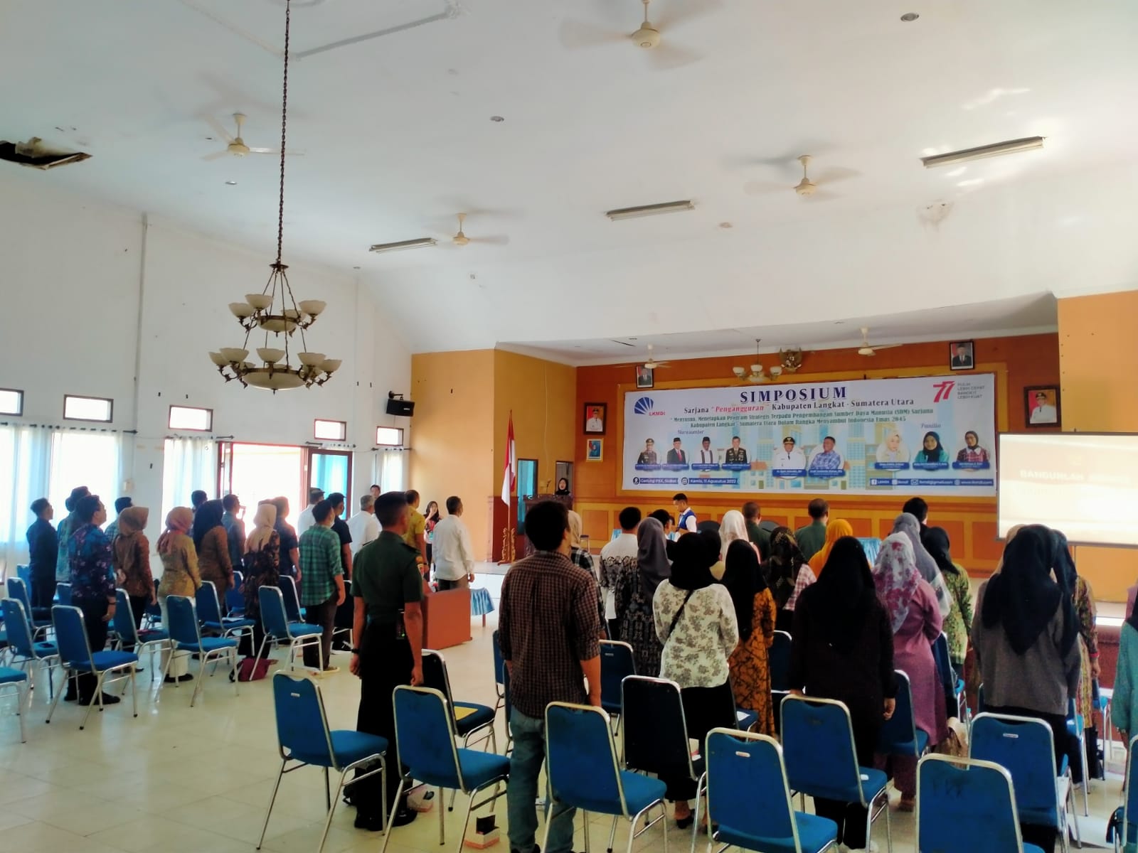 Khawatirkan Tingginya Angka Sarjana Pengangguran, LKMDI selenggarakan Simposium Sarjana Pengangguran Kab. Langkat Tahun 2022