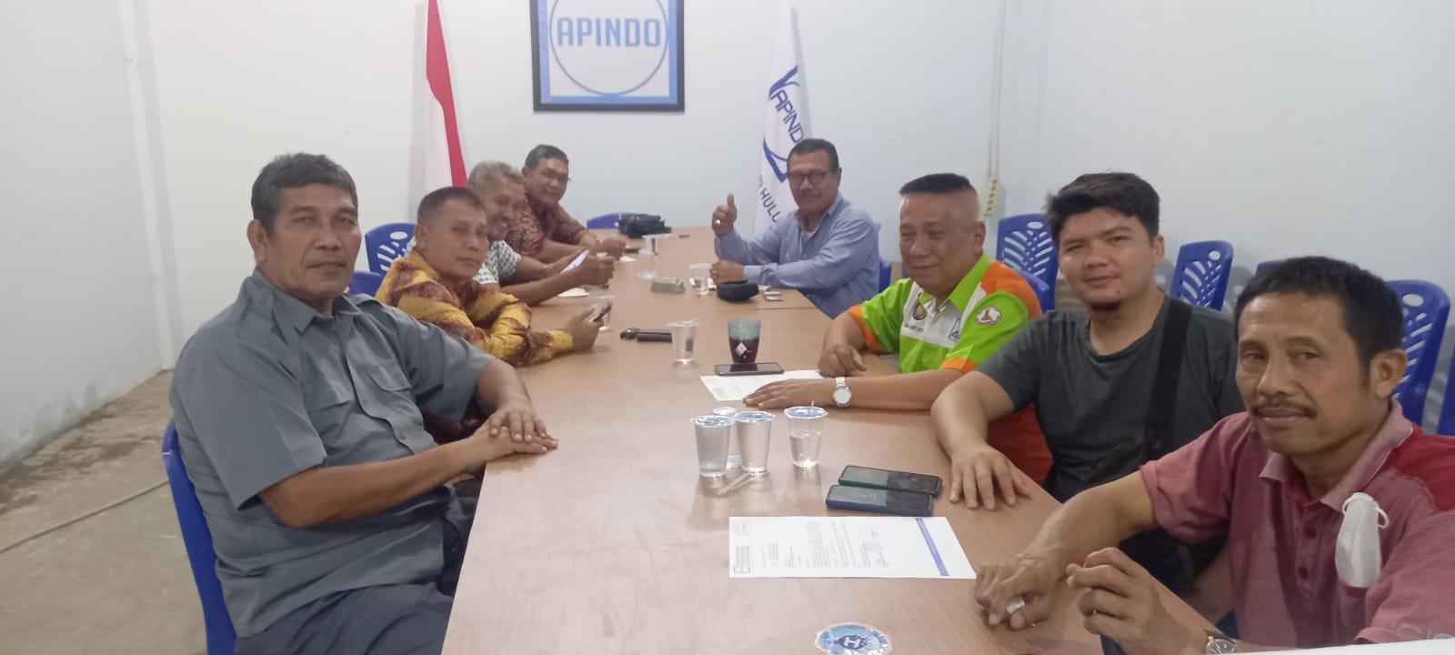 Untuk Lebih Efektif Kerja, Pengurus Apindo Inhu Gelar Rapat Persiapan Pelantikan