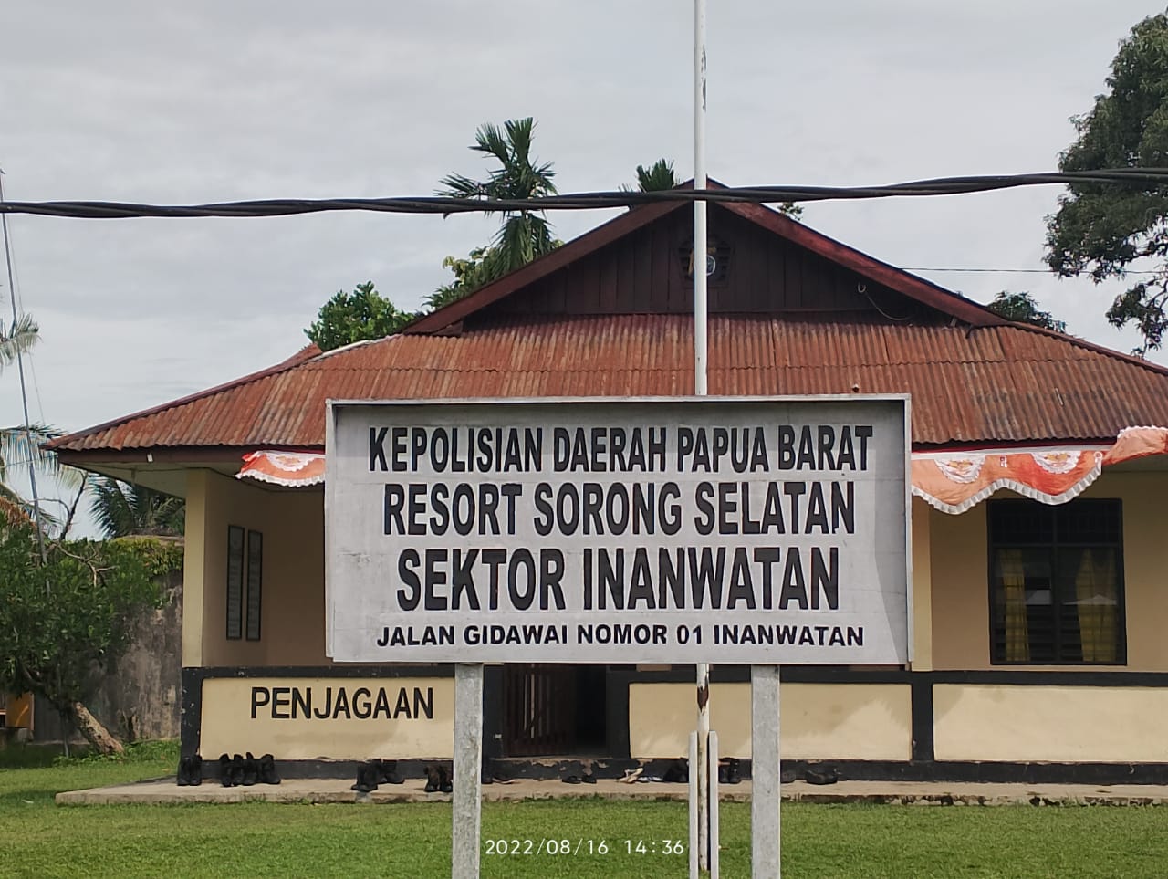 Kapolres Sorong Selatan AKBP Dr.(Chand) Choiruddin Wachid: Kami Sudah Bagi Titik Menjaga Kantibmas Saat Upacara 17 Agustus Di Inanwatan
