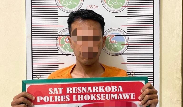 Kado HUT RI Ke-77, Polres Lhokseumawe Ungkap 1.052 gram Sabu