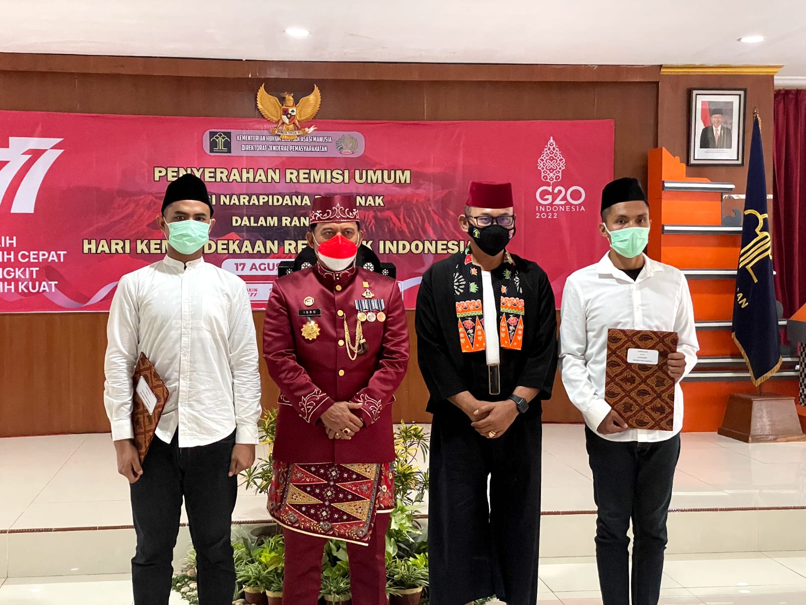Dirgahayu Kemerdekaan Republik Indonesia Ke-77, 2.917 Warga Binaan Lapas Kelas I Cipinang Peroleh Remisi Umum