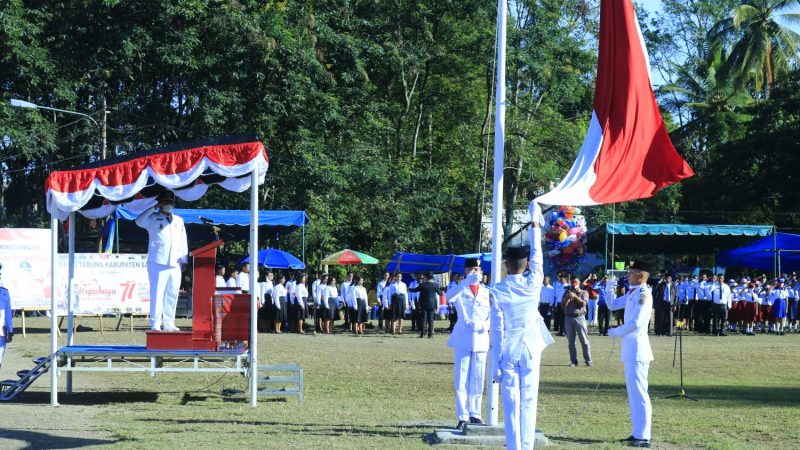 Bupati Samosir: HUT RI ke 77, Ajak ASN Evaluasi Diri Kinerja