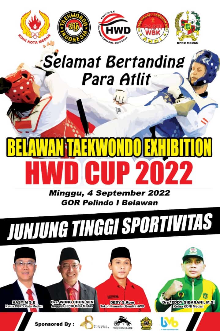 Dedy Key Akan Mengadakan Exhibition Taekwondo di Gor Pelindo Belawan