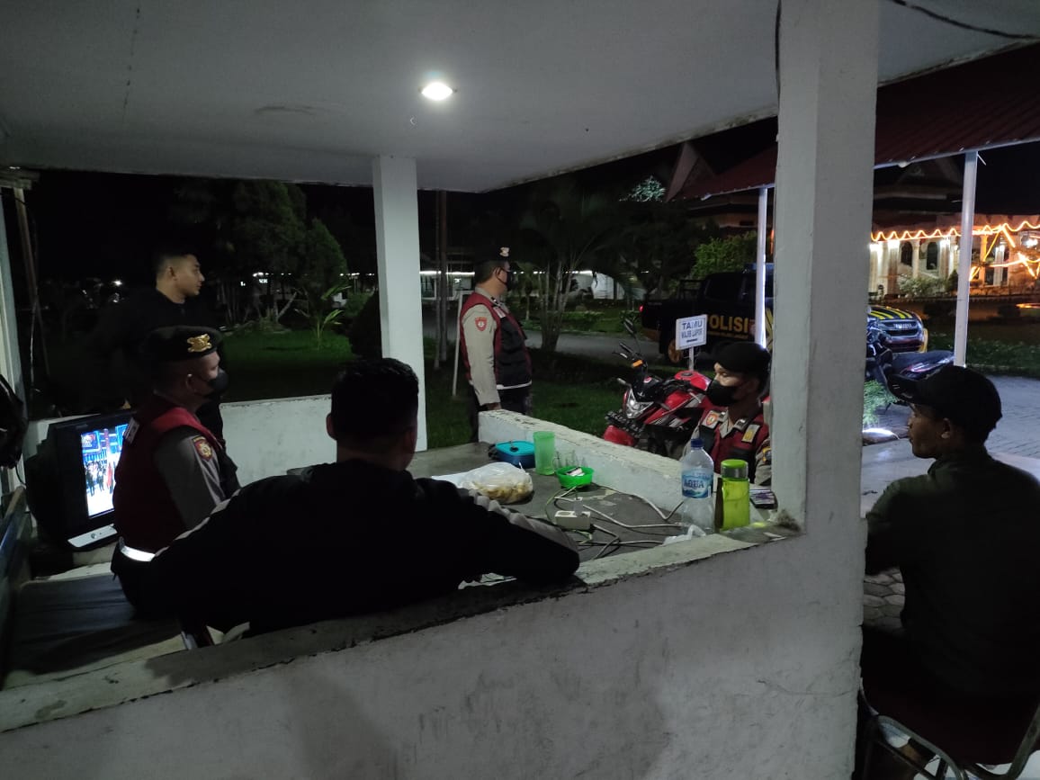 Unit Siaga Sat Samapta Polres Langkat Laksanakan Blue Light Patrol(BLP) Antisipasi Guantibmas