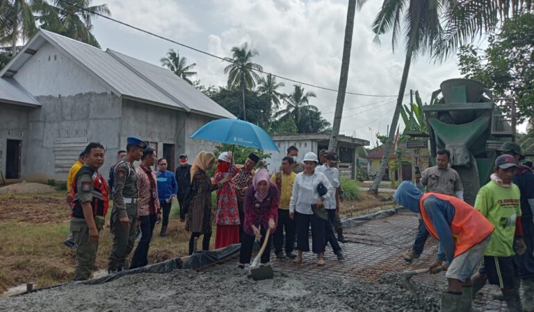 Wujudkan Impian Masyarakat Bupati Mura, Laksanakan Progres Monitoring Pembangunan Akses Jalan