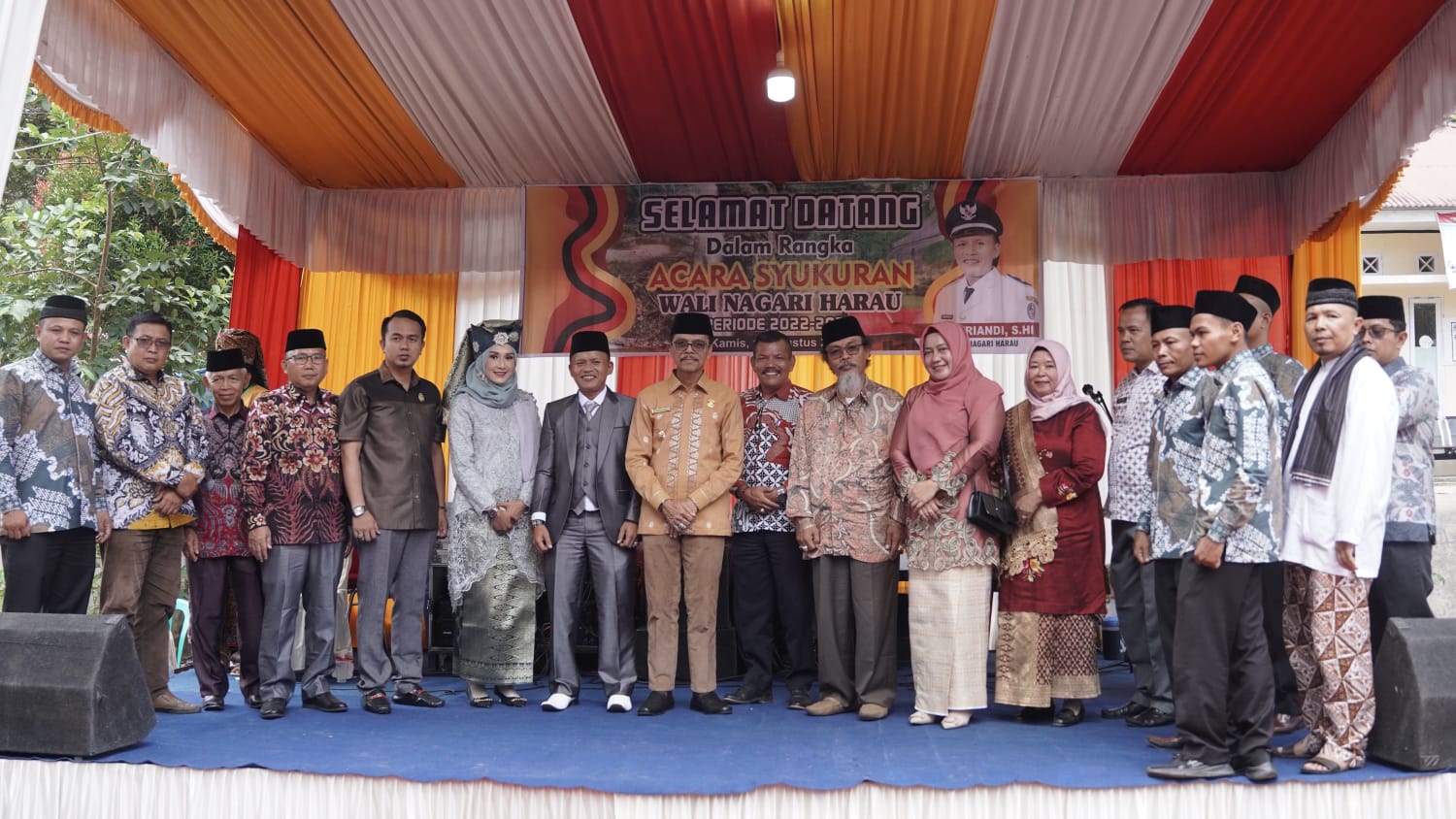 Hadiri Syukuran Wali Nagari Harau, Ini Kata Bupati Safaruddin