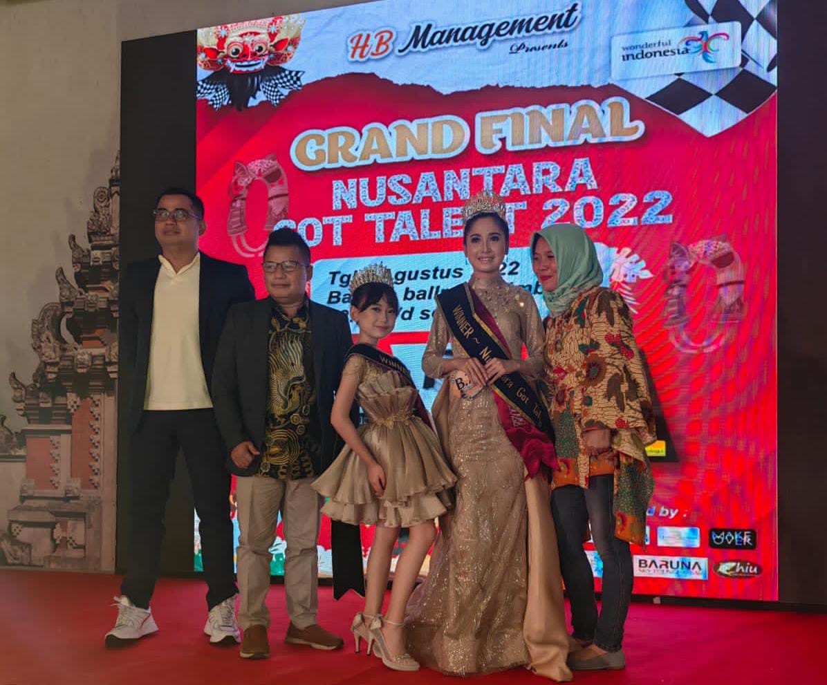 HB Management Sukses Menggelar Grand Final Nusantara Got Talent 2022 di Jimbaran Bali