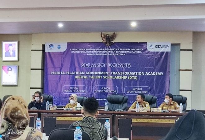 Sekda Radmida Buka Pelatihan Government Transformation Academy Oleh Diskominfo Kota Pangkalpinang