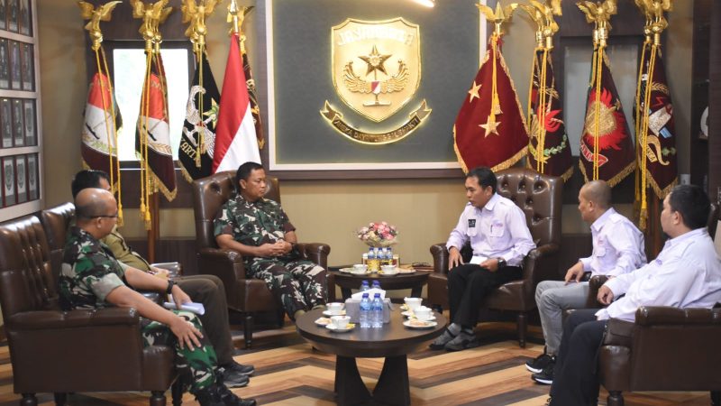 Kodam Jaya Terima Kunjungan Silahturahmi dan Audensi Ketua SMSI DKI Jakarta