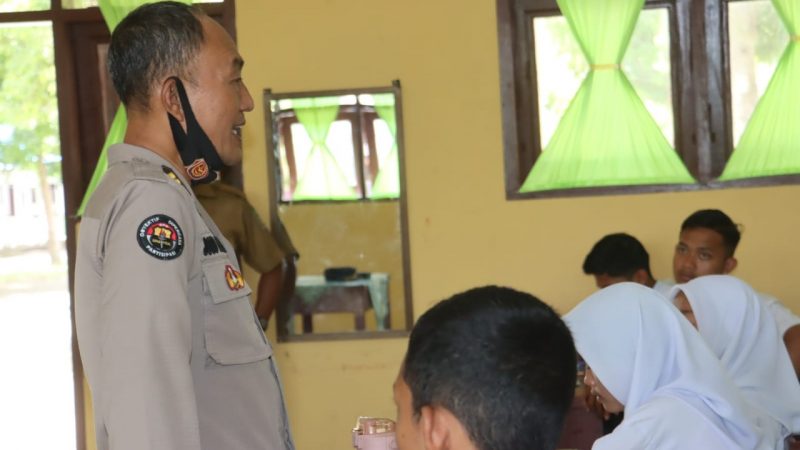 Polres Langkat Kembali Goes to School, Sosialisasi Generasi Milenial