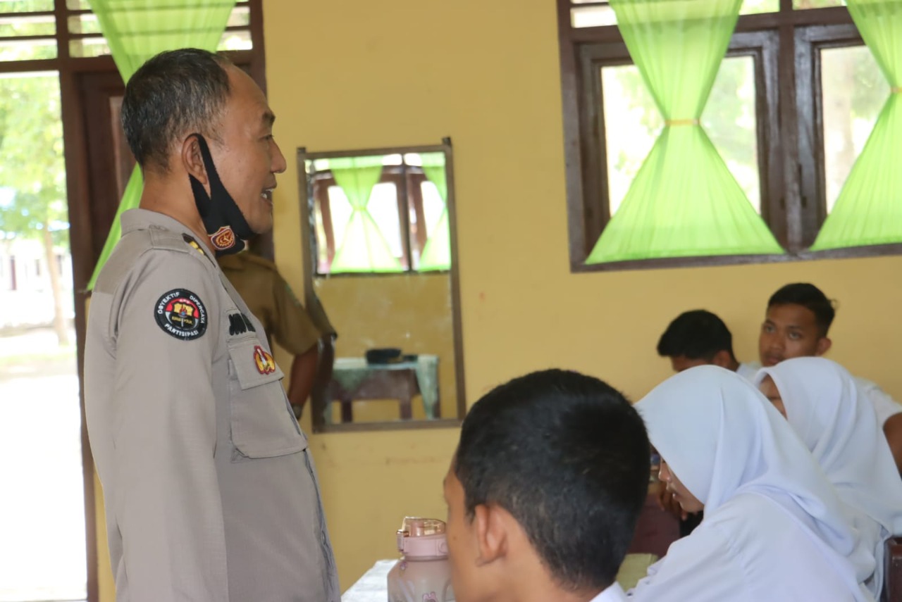 Polres Langkat Kembali Goes to School, Sosialisasi Generasi Milenial