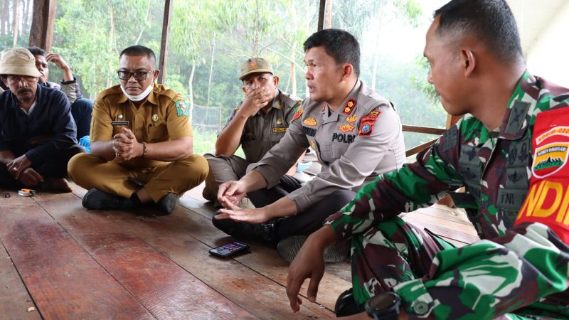 Kapolres Simalungun dan Dandim 0207 Mediasi Sengketa Lahan di HTI TPL
