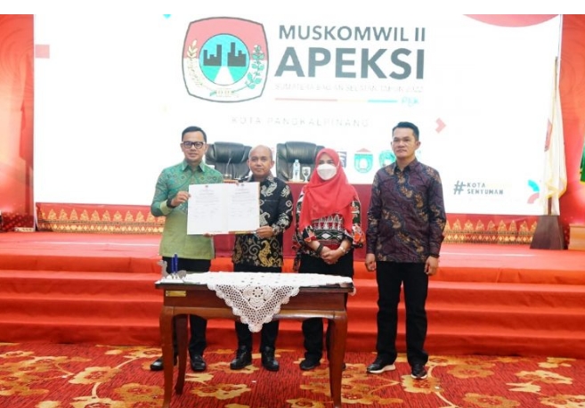 Wali Kota Pangkalpinang Maulan Aklil Terpilih Sebagai Ketua Komwil II APEKSI Se-Sumbagsel Periode 2022-2025
