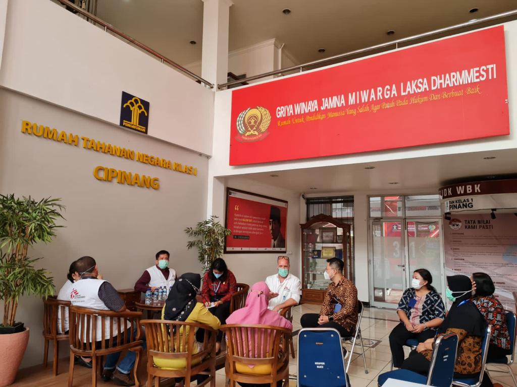 Jalin Kerja Sama Di Bidang Perawatan Kesehatan WBP, Divisi Pemasyarakatan  DKI Jakarta dan Tim MSF Kunjungi Rutan Cipinang