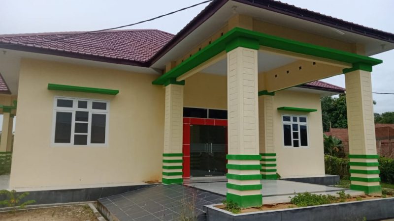 Gawat, Baru Dibangun Setahun Gedung Bekas Puskesmas Langsa Timur Sudah Banyak yang Retak