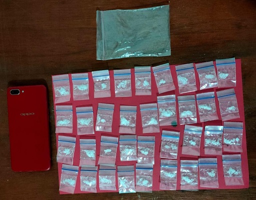 Polisi Amankan Dua Pemuda Kedapatan Membawa 36 Poket Sabu Seberat 17,85 Gr
