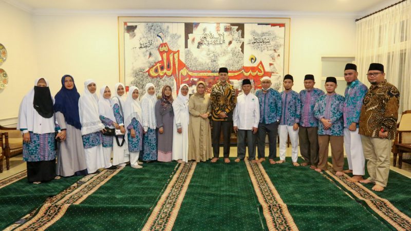 Silaturahmi dengan Musa Rajekshah, Jemaah Haji Asal Kepulauan Nias Sampaikan Harapannya