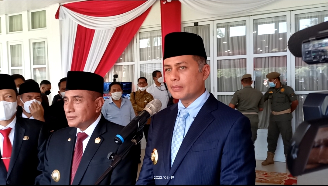 Ditanya Awak Media Tentang Tupoksi Selaku Wagubsu dan Ketua Partai, Ini Penjelasan Musa Rajekshah