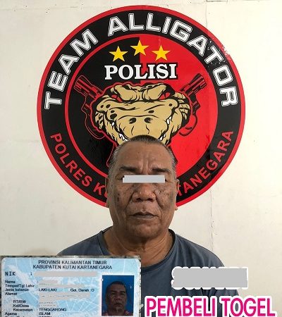 Tim Alligator Sat Reskrim Polres Kukar Berhasil Amankan Terduga Pengepul Judi Online