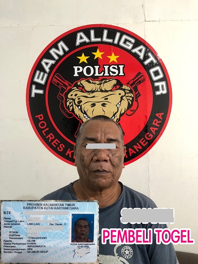 Tim Alligator Sat Reskrim Polres Kukar Berhasil Amankan Terduga Pengepul Judi Online