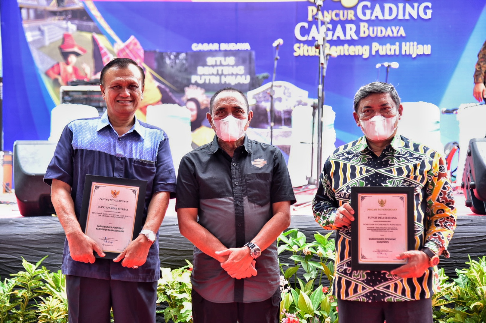 Edy Rahmayadi Beri Dukungan Penuh Penataan dan Pembangunan Situs Benteng Putri Hijau
