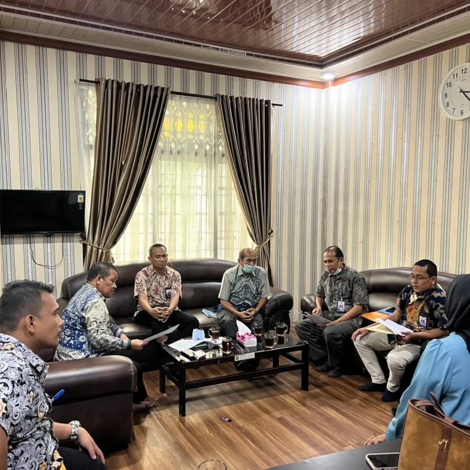 Kecamatan Medan Polonia Terima Kunjungan Dari Badan Pengawasan Keuangan dan Pembangunan Provinsi Sumut